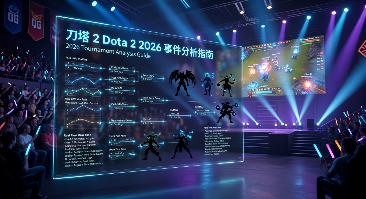 刀塔2 Dota 2 赛事观察与玩家决策参考