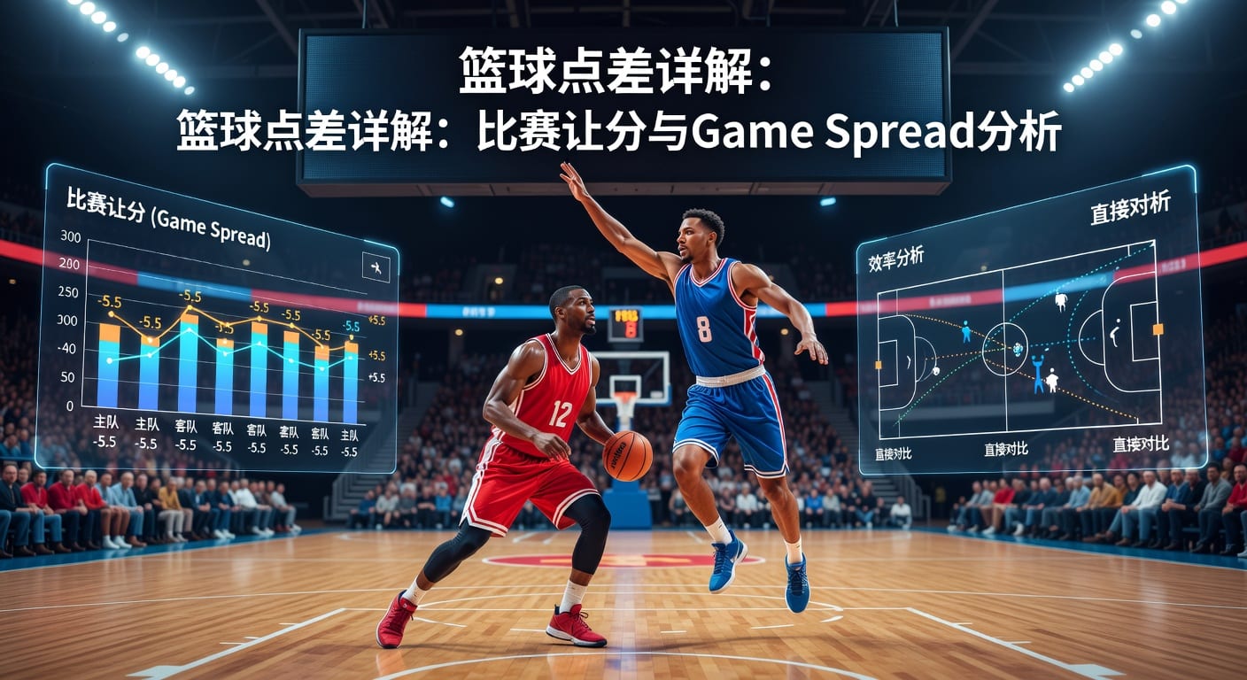 篮球点差 比赛让分 game spread：赛前读法与判断框架