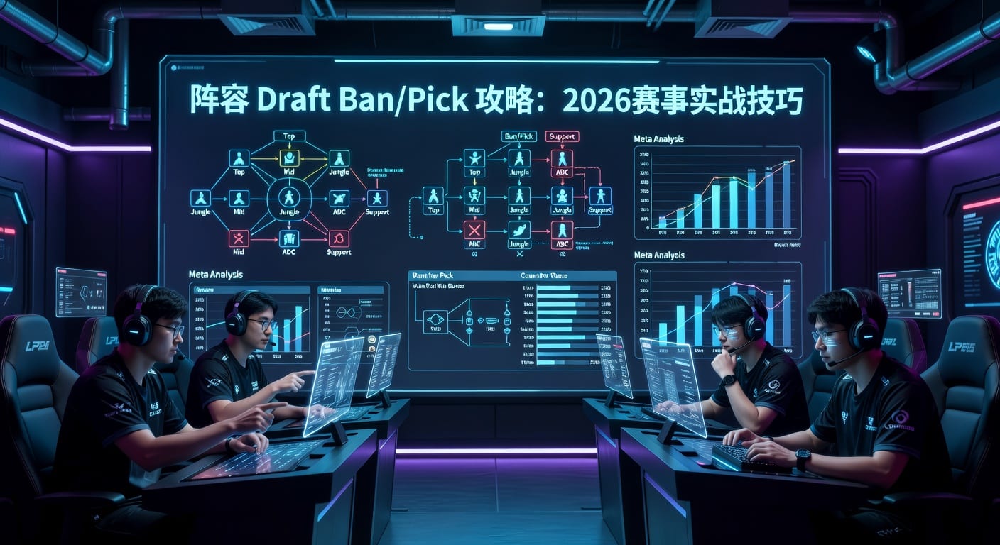 阵容 Draft Ban/Pick 赛前选阵与禁选思路