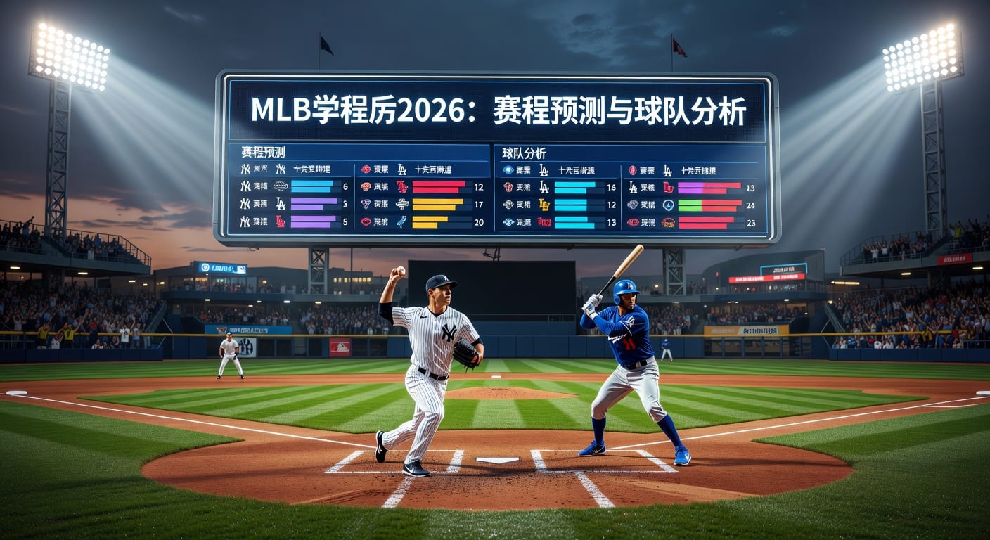 MLB季后赛2026：J9体育娱乐官网赛程、对阵与投注技巧